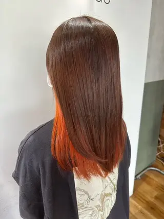 セミロング こすげ あさみのヘアスタイル