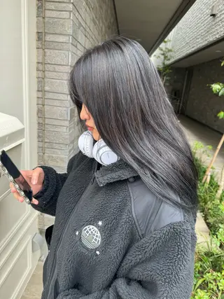 ロング カラーモデル募集 nachiのヘアスタイル