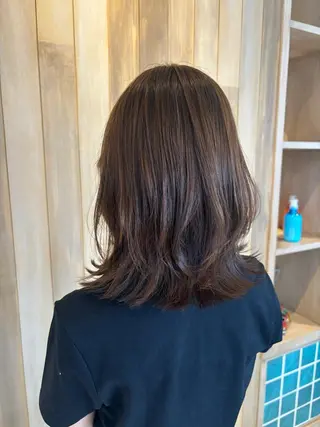 ミディアム EARTH志木/佐藤 氷河のヘアスタイル