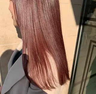 ロング カラー チャンモリパーマ/韓 国/Minami🦋のヘアスタイル