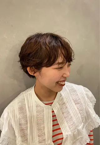 パーマ 艶髪矯正|ダイオウ シュナのヘアスタイル