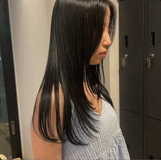 カラー Revie  hair所属・Hiyori/透明感 矢場町/栄のヘアスタイル