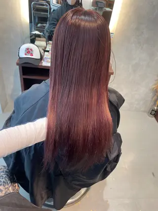 カラー 🖤ROSEL／ KUREA🖤のヘアスタイル