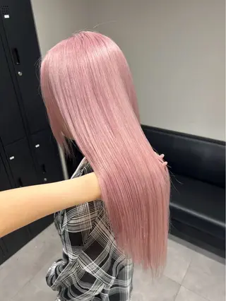 ロング カラー カラー･縮毛モデル募 集🎀Ririi🎀のヘアスタイル
