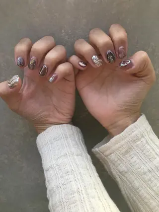 ネイル 【似合わせ提案】鈴木 舞のネイルデザイン