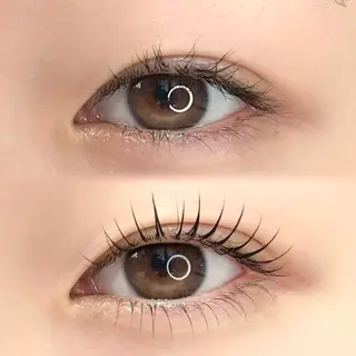 マツエク・マツパ まつげパーマ･眉毛･マツエク専門店Eye salon Anna仙台駅広瀬通1号店所属・‎Haruka 🎀💛のマツエク・マツパデザイン