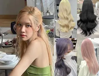 ロング 韓国ヘア🩵 🩵BIZEのヘアスタイル