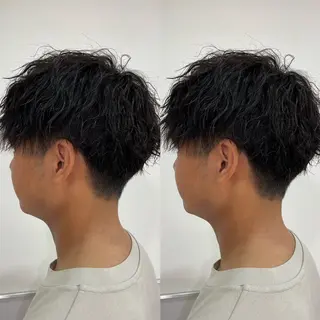 パーマ メンズ TATSUKI タツキのヘアスタイル