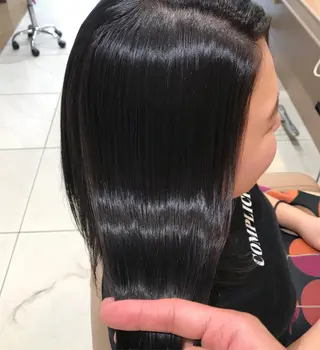 ミディアム パーマ ウエモト　タク ショート/レイヤーのヘアスタイル