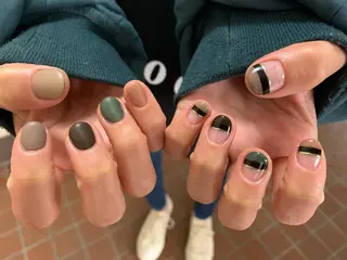 ショート Kono Nanamiのネイルデザイン