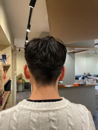 メンズ 山口里莉 /パーマモデル募集のヘアスタイル