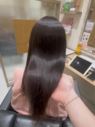 ロング カラー 透明感カラー/顔周り カット/レイヤーにかのヘアスタイル