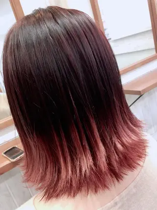 カラー 塩崎 明菜のヘアスタイル