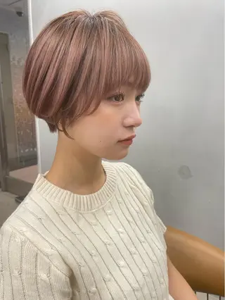 ショート SIGN店長中村 レイヤーカット募集のヘアスタイル