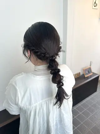 名駅/艶カラー/原田 永遠のヘアスタイル