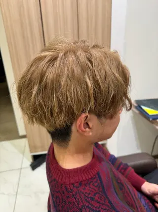 ショート カラー メンズ 柿崎 浩美のヘアスタイル