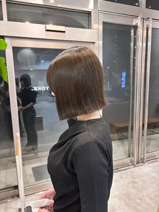 カラー 千田 りんなのヘアスタイル