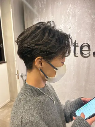 ショート カラー tote. 成瀬晃のヘアスタイル