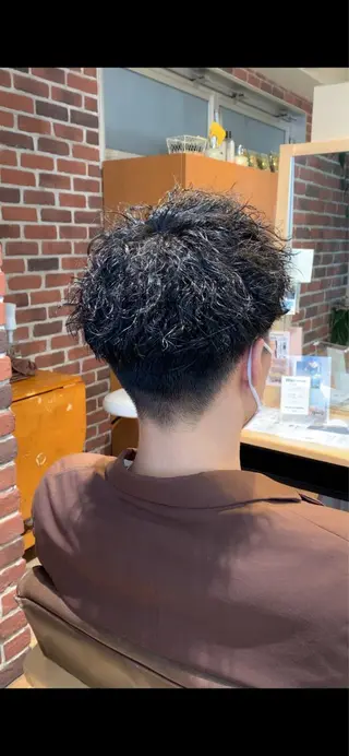 パーマ メンズ メンズパーマ&メンズ 縮毛矯正ならヒラノのヘアスタイル
