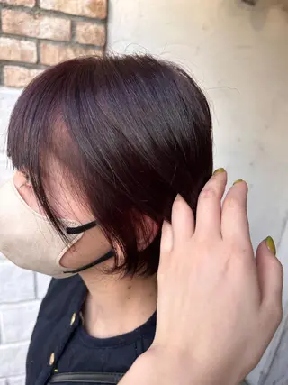 ショート カラー お任せヘア☘️☘️ 及川渚のヘアスタイル