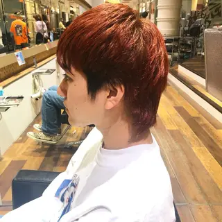ショート カラー メンズ ショートボブ /綾華のヘアスタイル