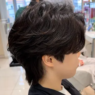 パーマ メンズ メンズ縮毛矯正 ♠️店長下平隼人のヘアスタイル