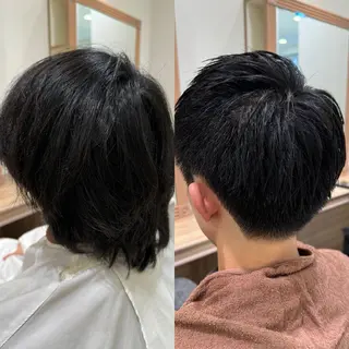 ショート ヘアアレンジ メンズ 柿崎 浩美のヘアスタイル
