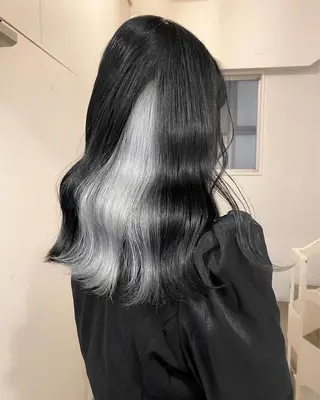 ロング カラー ハイトーンカラー ⭐️NAZUNAのヘアスタイル