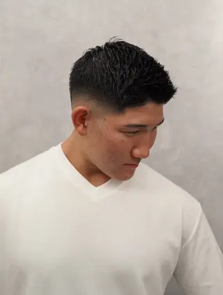 ショート メンズ パーマ特化 スタイリスト石田のヘアスタイル