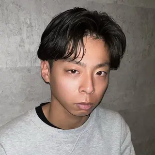 カラー パーマ メンズ 早川 翔夢のヘアスタイル