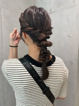ロング ヘアアレンジ null 《 栞 》のヘアスタイル