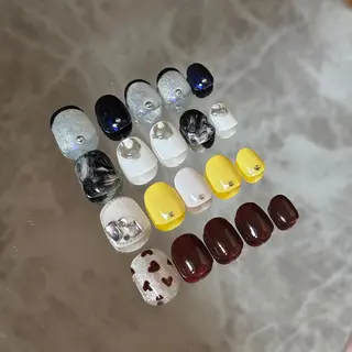 ネイル 黒島 朱夏のネイルデザイン