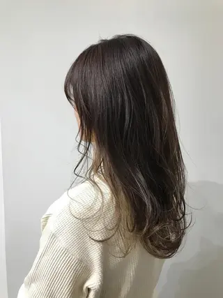 ロング カラー レイヤー/顔周り /AKARIのヘアスタイル