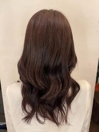 ミディアム カラー TIECHEL所属・Yoshida Yuriのヘアスタイル