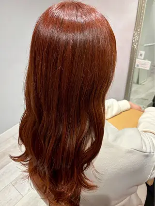 セミロング 吉成 七海のヘアスタイル