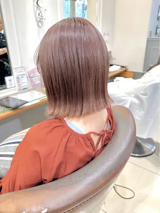 ミディアム カラー 🎀ほのか🎀カラー 🎀aim横浜🎀のヘアスタイル