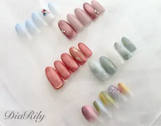 ネイル DiaRily所属・diarily はるひのネイルデザイン