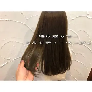 カラー パーソナルカラー診断 できます　木曽　主博のヘアスタイル