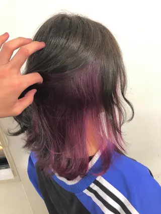 ミディアム カラー 🌸髪質改善特化🌸 店長　ゆうやのヘアスタイル