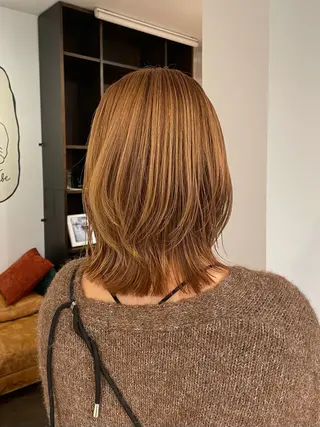 ミディアム romano【ロマーノ】大泉学園所属・ショート/ボブ/ 西野優夏のヘアスタイル