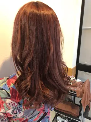 セミロング ✨艶感/透け感✨Sherry所属・艶髪/ハイトーン Sherryのヘアスタイル