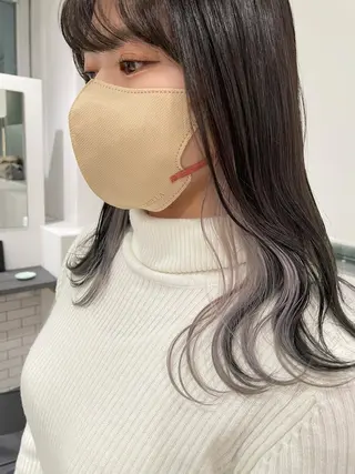 カラー miyu/ハイトーン /ブリーチのヘアスタイル