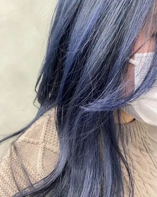 ロング カラー 🕶️佐藤 海李🐏のヘアスタイル