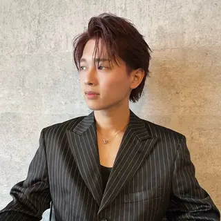 カラー パーマ メンズ 早川 翔夢のヘアスタイル
