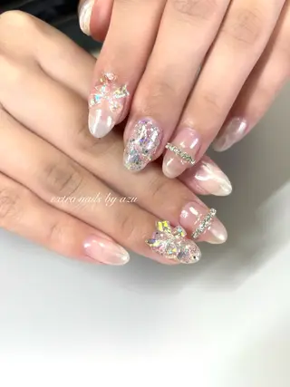 ネイル extranails /wax　azuのネイルデザイン