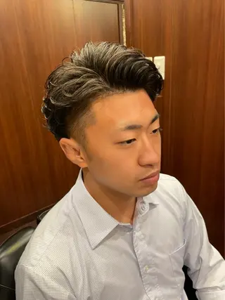 パーマ メンズ ヒロ銀座所属・小林 あいのヘアスタイル