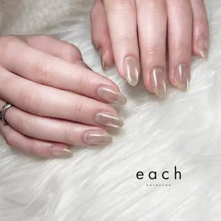 ネイル 𝒆𝒂𝒄𝒉 kanako 🕊のネイルデザイン