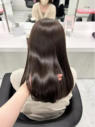 カラー *モデル募集🤍横浜 透明感カラー🫧のヘアスタイル