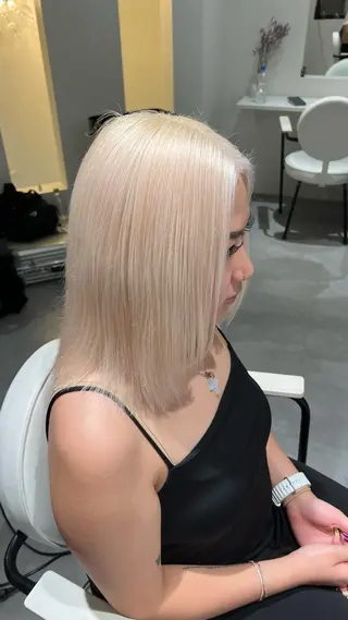 ショート ORIKA所属・HONO/韓国 🇰🇷大阪エクステのヘアスタイル