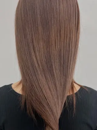 ロング カラー ＼ブリーチ頑張る れれ／のヘアスタイル
